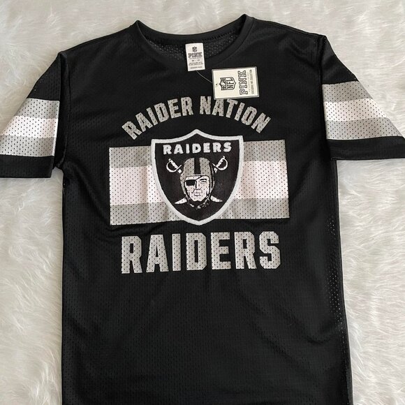 PINK women's Raiders Jersey size XS - Picture 1 of 3